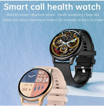 AMOLED Smart Watch: Vibrant Display, Stylish Design, Fitness, Notifications, Waterproof My Store