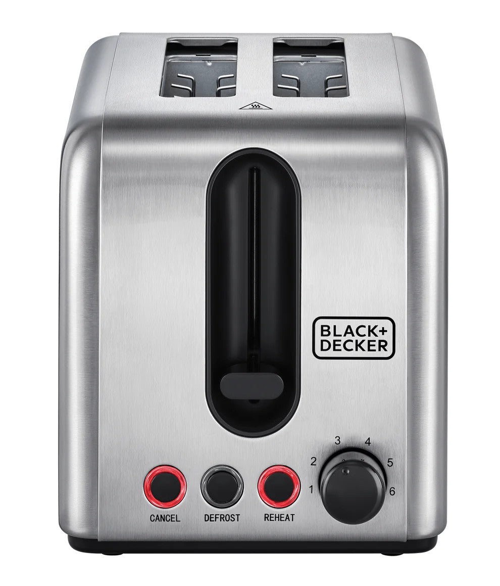 Black+Decker ET244-85 Stainless Steel Toaster for Perfect Toast Every Time My Store