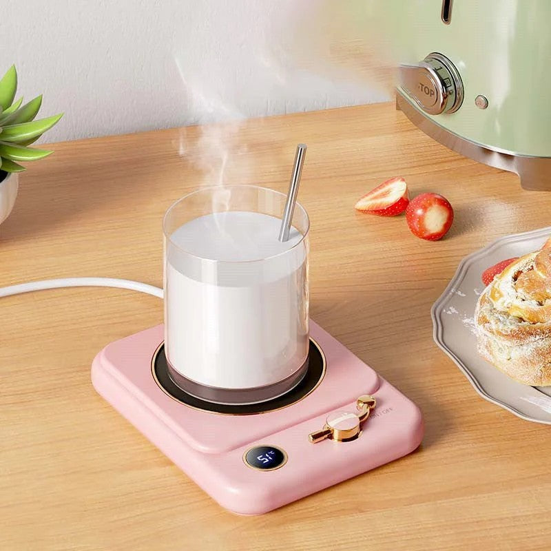 Digital Milk Heating Pad with Desktop Base and Temperature Display My Store