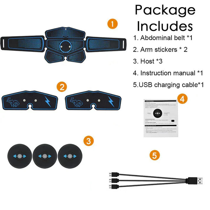 Abdominal muscle training, EMS technology, effective, convenient, fitness equipment solution. My Store