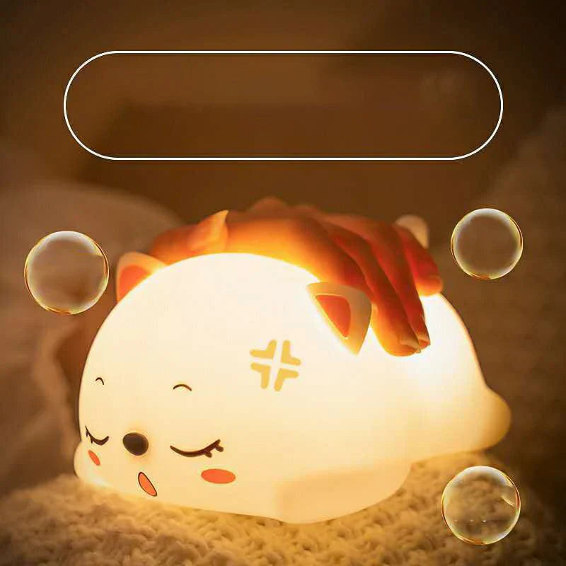 Touch sensor light, gentle glow, eye-safe, perfect for breastfeeding. My Store