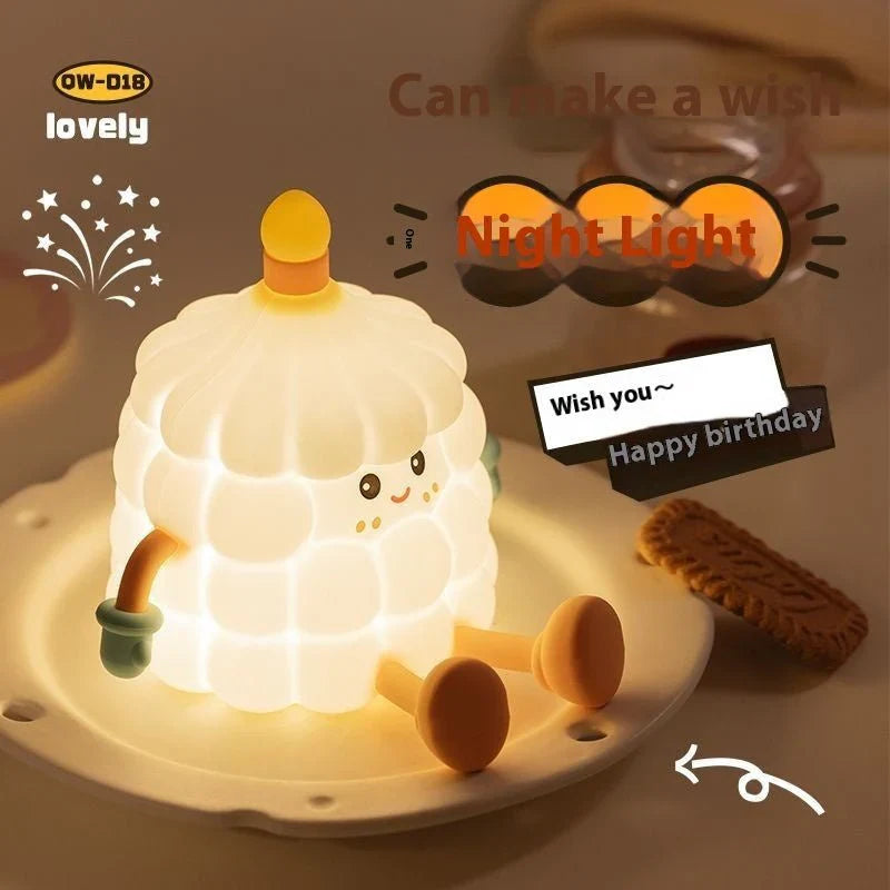 Creative glow, peaceful sleep, small lamp shines with gentle warmth. My Store