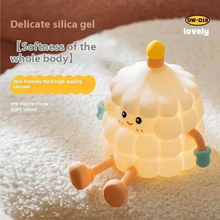 Creative glow, peaceful sleep, small lamp shines with gentle warmth. My Store