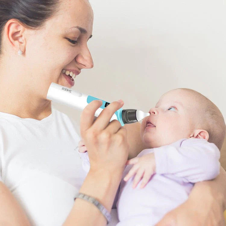 Electric nasal aspirator, baby-friendly, effective cleaning, household hygiene solution. My Store