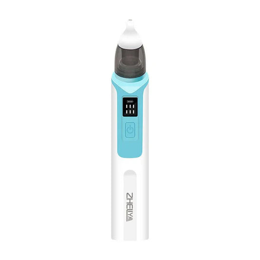 Electric nasal aspirator, baby-friendly, effective cleaning, household hygiene solution.