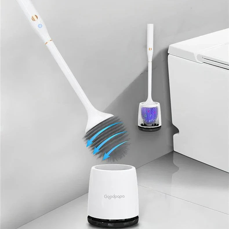 Wireless electric toilet brush, powerful, efficient, rechargeable, hygienic, easy cleaning. My Store